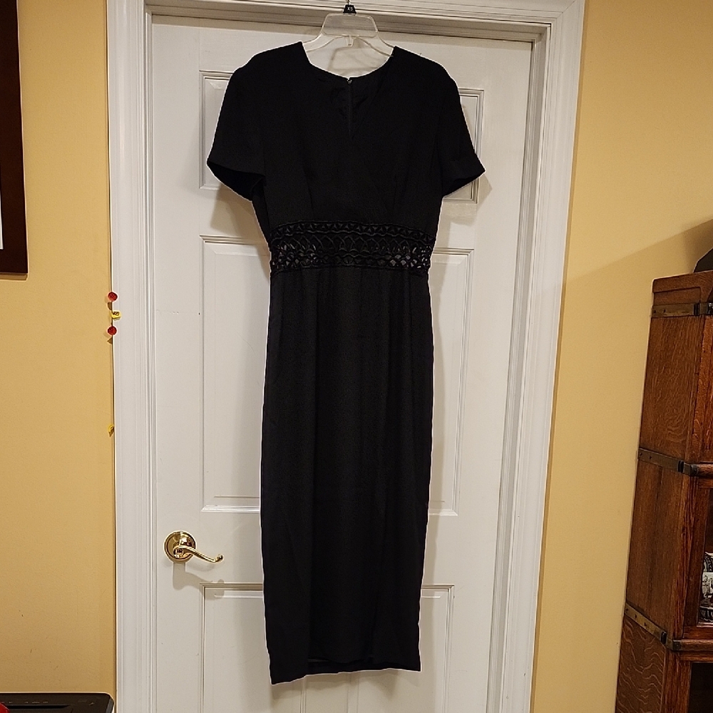 Elegant Black Women's Dress